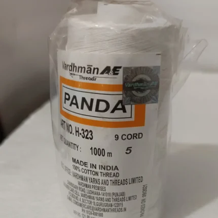 ART No. H-323 – 9 Cord PANDA 5 Glace Cotton Kite Flying Thread (10 CONES X 1000m